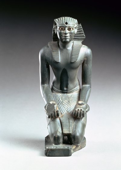 Kneeling Figure of Pepi I by Old Kingdom Egyptian